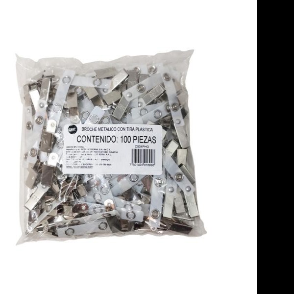 BROCHE PGAFETE METALICO C504PHGCAI501 GBC E.100 C.1000